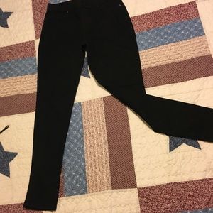 Skinny black denim skinny jeans